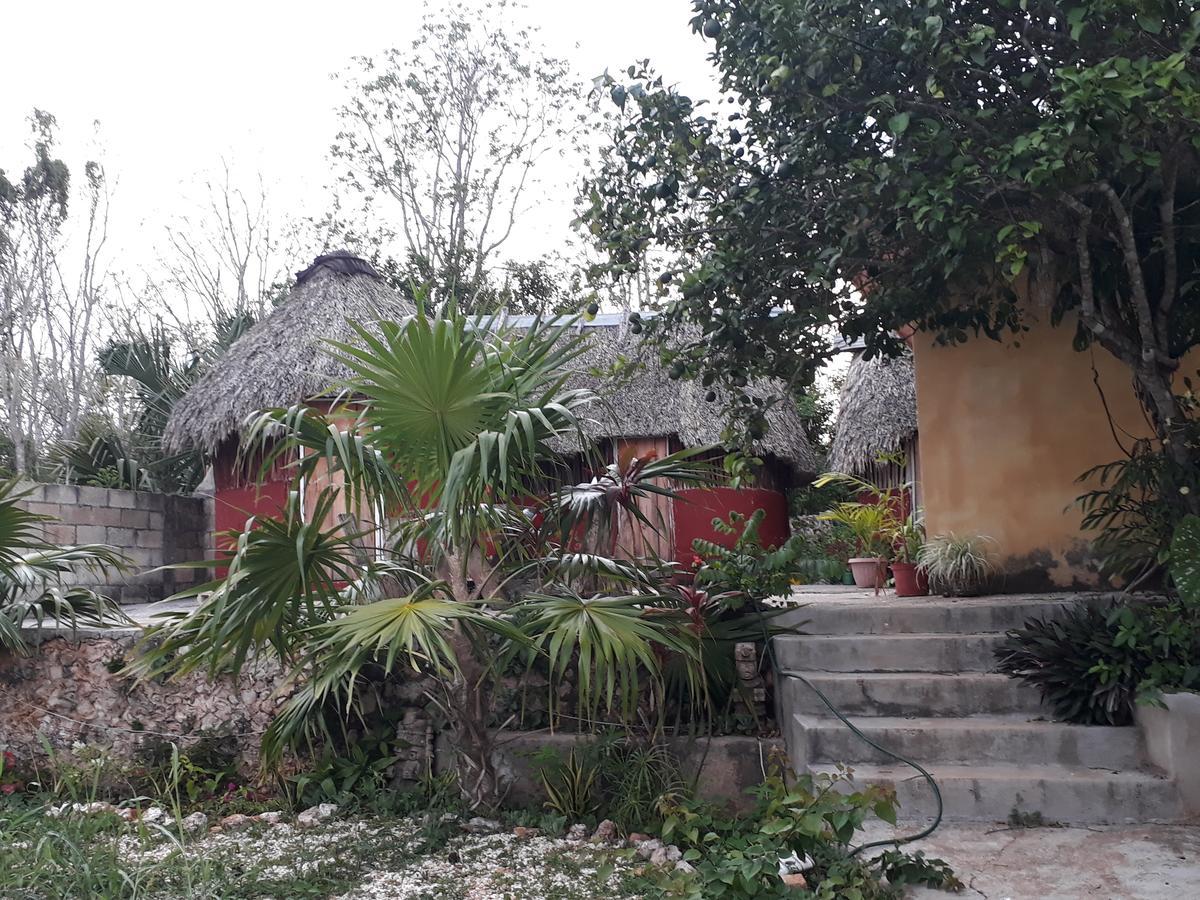 El Chac Mool Bed & Breakfast Santa Elena Dış mekan fotoğraf
